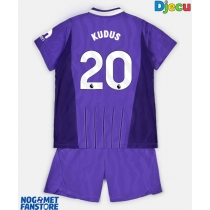 Tottenham Hotspur Mohammed Kudus #20 Rezervni Dres za djecu 2026-27 Kratak Rukav (+ Kratke hlače)